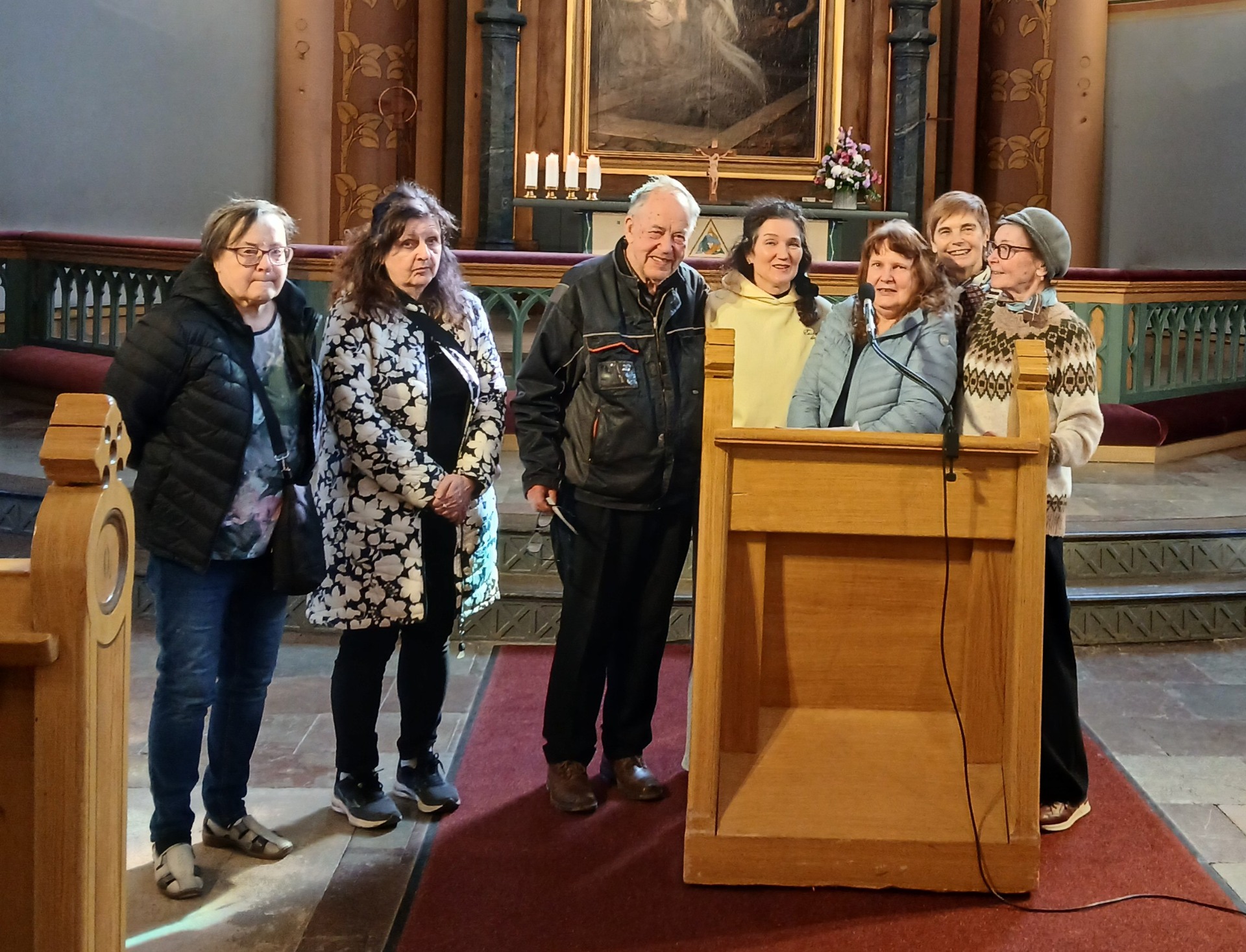 Tutustuminen Keski-Porin kirkkoon 11.4.26